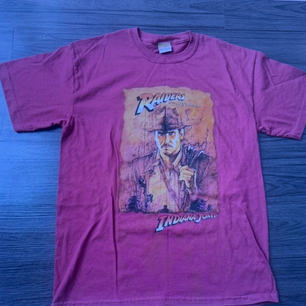 Indiana Jones 'Raiders' Graphic Tee - Pink